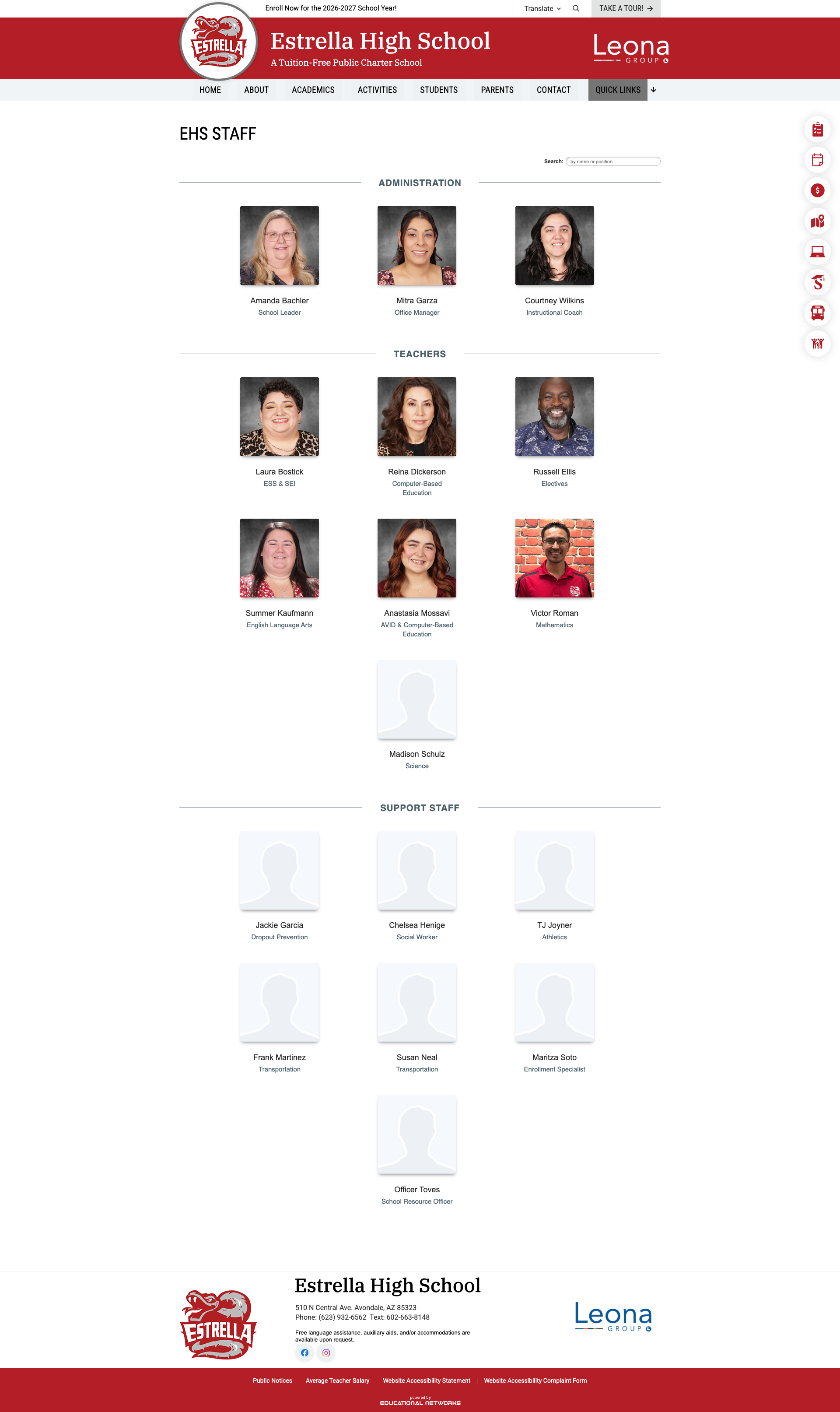 EDUNET Staff Directory